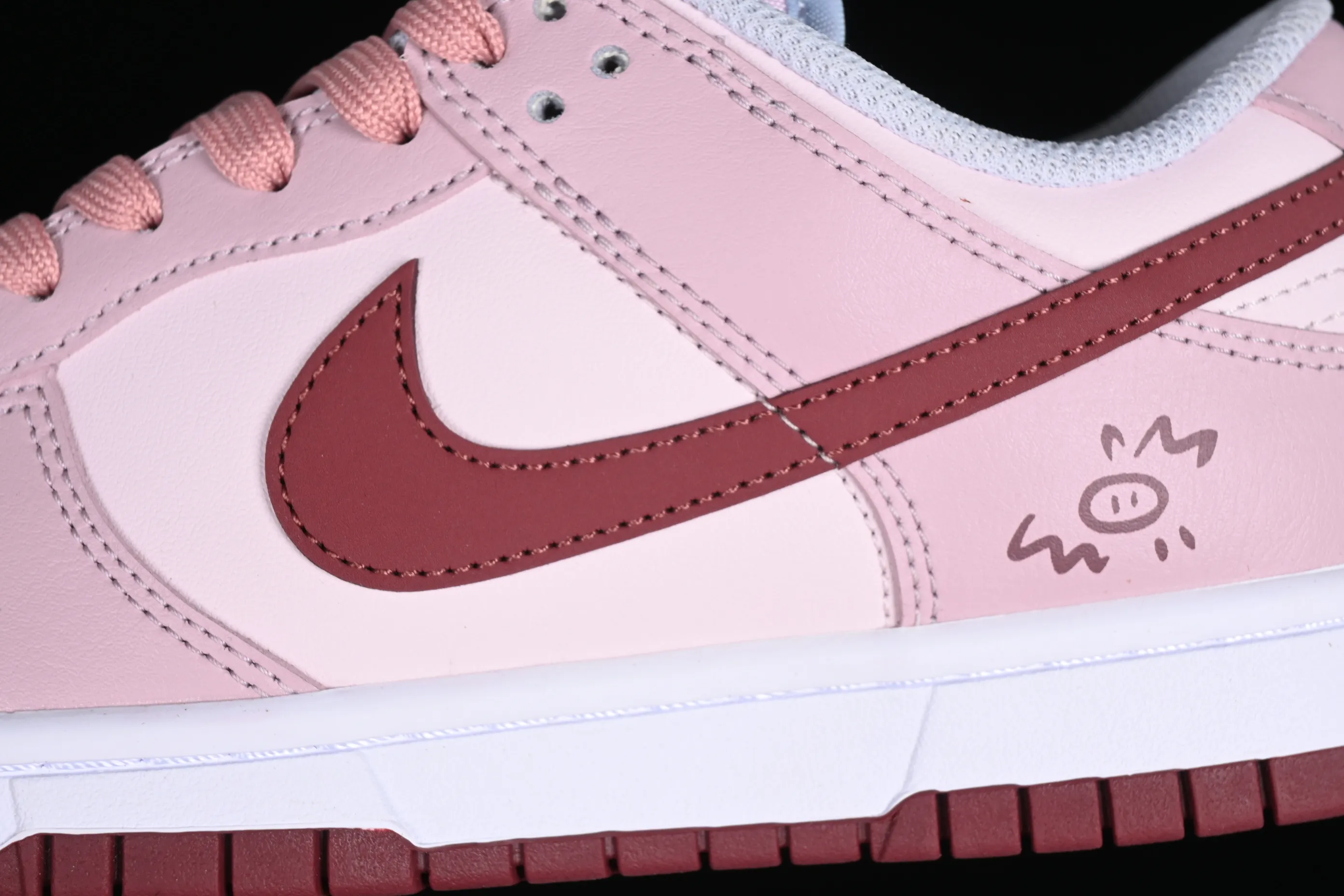 All categories Nk SB Dunk Series Nk SB Dunk Low low-top sneakers Nk SB Dunk Low GS "Mineral Teal" Strawberry Milk SB low-top casual sports skateboard shoes FD1232-002
